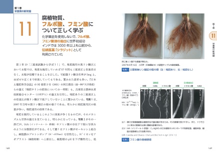 The mechanism of humic acid and fulvic acid
